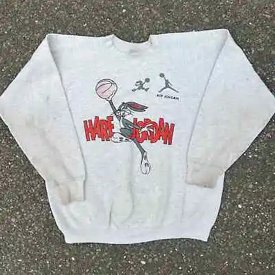 Vintage Hare Jordan Nike Space Jam Crewneck Sweatshirt  • $75