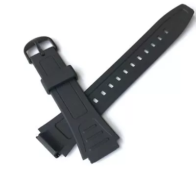 Pin Buckle Silicone Watch WristBand For Casio G Shock W-800H W-217 AQ-S800W • $7.87