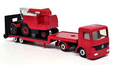 £24.99 • Buy Siku 15cms Mercedes Benz Low Loader + Combine Harvester Diecast Model Truck