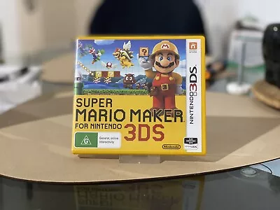 Super Mario Maker For Nintendo 3DS (Nintendo 3DS 2016) Free Tracked Shipping • $19