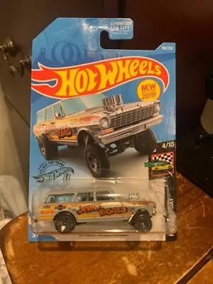 2019 Hot Wheels HW Race Day '64 Nova Wagon Gasser #198 Grey • $1.99