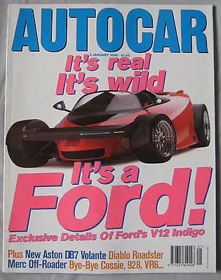 AUTOCAR 3/1/1996 Featuring Porsche 928 Lamborghini Diablo Aston Martin DB7 • $7.45