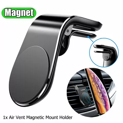 Magnetic Car Phone Holder Mount For GPS Mobile Phone Magnet Stand Accessories • £6.28