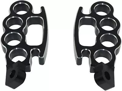 Pair Flying Knuckle Control Foot Pegs For Harley V-Rod Sportster Dyna Softail • $17.89