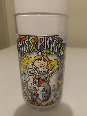 Vintage Miss Piggy The Great Muppet Caper McDonalds Collector's Glass 1981 • $6.99