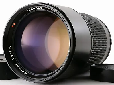 CONTAX Carl Zeiss Sonnar T* 180mm F2.8 MMG C/Y Mount From JAPAN [Near Mint] • $210