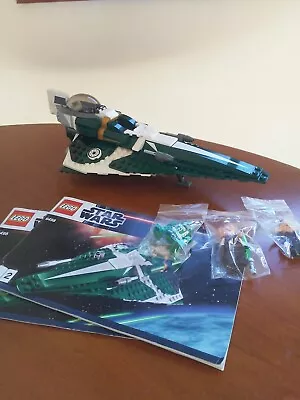 Lego Star Wars 9498 With Saesee Tiin And Even Piell. Jedi Starfighter • $140