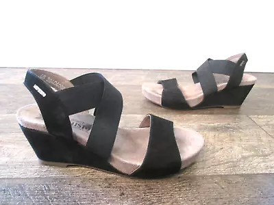 Women's MEPHISTO Wedge Sandals Elastic Slingback Sz. 38 • $22