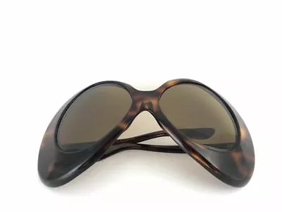 Vintage Pierre Cardin Dark Carey Mask Oversized1960's France Sunglasses • $1799