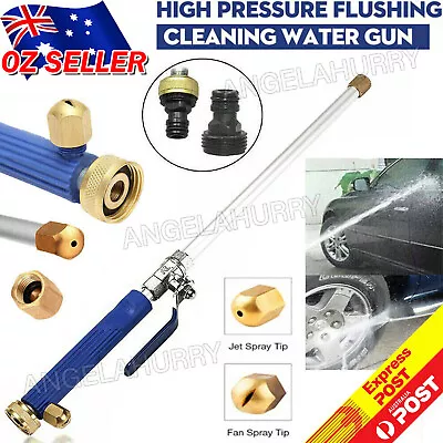 Hydro Jet High Pressure Power Washer Water Spray Gun Nozzle Wand Car Cleaner NEW • $12.64