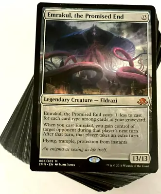 ***Custom Commander Deck*** Emrakul The Promised End - Eldrazi Tribal- EDH MTG • $135.85