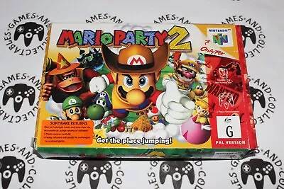 Nintendo 64 / N64 | Mario Party 2 | Boxed | OzShop • $449.99