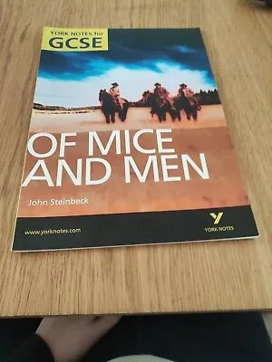 Of Mice And Men: York Notes For GCSE (Grades A*-G) By Martin Stephen (Paperback • £1.19