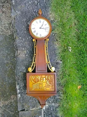 GE Mount Vernon Wall Clock Made In Ashland Mass. • $25