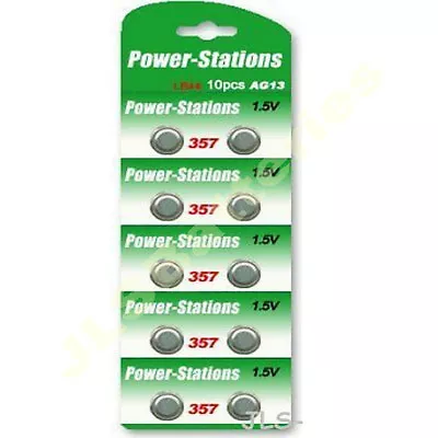 1000 Alkaline 1.5V Button Batteries A76 AG13 LR44 357  • £75.95