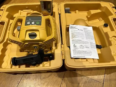 Topcon Rl-h5a Long Range Rotating Laser Level With Staff And Tripod • £499