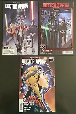 Star Wars Doctor Aphra #33 Comic Book Lot  (Marvel 2023) Variant Covers & A • £12.12