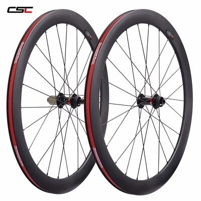 $336.80 • Buy 50mm 25/27.5/30mm 700C Novatec Hub Disc Brake Carbon Wheels Gravel Bike Wheelset
