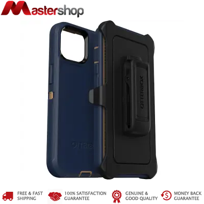 $89 • Buy Otterbox Defender Tough Case IPhone 14 / 13 Standard 6.1 Inch Blue
