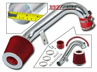 2.5  RED JDM Short Ram Air Intake Induction Kit + Filter For 01-05 Civic 1.7L L4 • $50.99