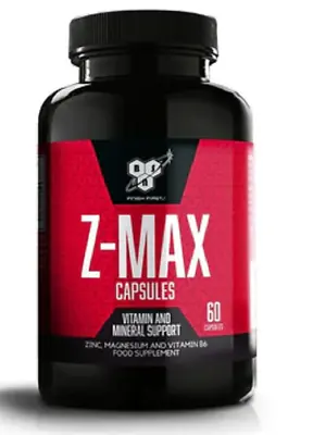 BSN Z-MAX - 60 Capsules Vitamin & Mineral Support Best Before End Of May 2022 • £7.99