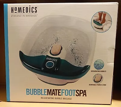 NEW IN BOX: HoMedics FB-55-1 Bubble Mate Foot Spa Massage Machine  2017 Model • $18.88