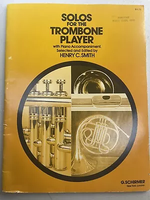 Solos For The Trumpet Player Songbook 1963 W Piano Accompaniment Vtg Music Book • $8.99