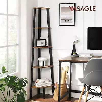 Vasagle 5-tier Ladder Corner Shelf Home Display Plant Stand Bookshelf Storage • $113.45