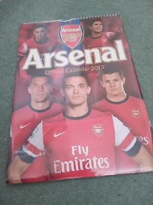 £19 • Buy *dlusb* | Classic Arsenal Football Club Official Calendar 2013 Mikel Arteta