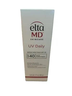 Elta MD UV Daily Broad-Spectrum SPF 40 Moisturizing Sunscreen 1.7 Oz  Exp: 2/26 • $32.55