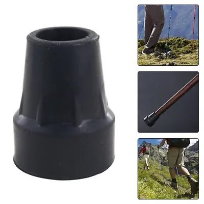 Walking Stick Ferrule Cover Tips Rubber End Bottom Crutch Cane Heavy Duty# • £5.78