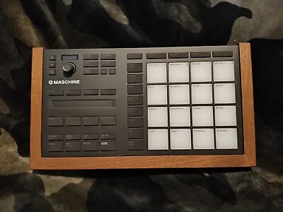 Native Instruments MASCHINE MIKRO MK3 Drum Controller With Custom Wood Case. • $160