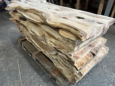 Hardwood Timber Pallet Wood DIY Project English Yew 10 Pieces Offcuts • £1800