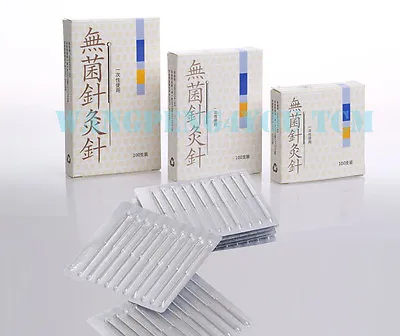 1000pcs 500pcs Acupuncture Cloud Dragon Needle With No Tube Foil Wrapped 100/box • $10.99