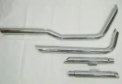 RC Components RCX 2.5  Super Slip-on Mufflers 2007-2011 Harley Softail RCX211C • $349