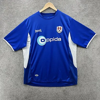 Millwall Football Shirt Mens 2XL Lonsdale 2006/07 Home Kit Blue Oppida Rare • £34.99