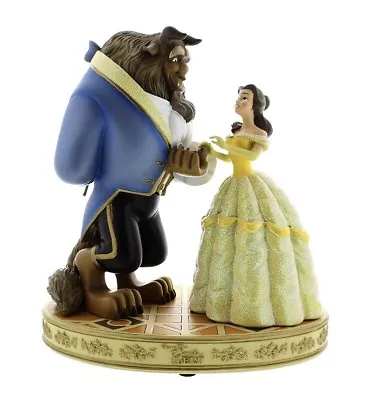 $399.95 • Buy Disney Parks Beauty And The Beast Medium Big Fig Figure Statue Belle & Beast New