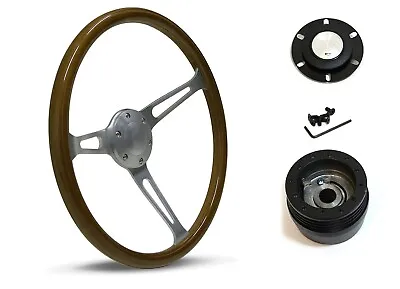SAAS Steering Wheel SW702BAW & Boss For Mazda RX2 RX3 RX4 RX5 1970-1985 • $326