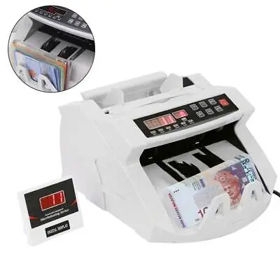 £76.69 • Buy Money Bill Note Counter Fast Currency Cash Counting Machine Bank Pound UK