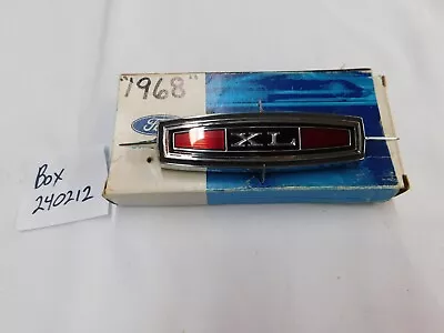 NOS OEM Ford 1968 Galaxie 500 XL Roof Side Ornament Emblem Trim Fastback • $919