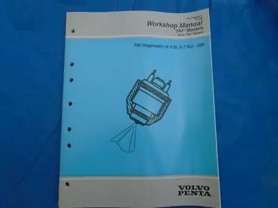 7788853-5 Service Manual Volvo Penta  HU  Models TBI Diagnostic (4.3/5.7 Gi) GM • $5000