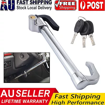 Universal Car Steering Wheel Lock Anti Theft Security The Club Clamp Heavy Duty • $32.99