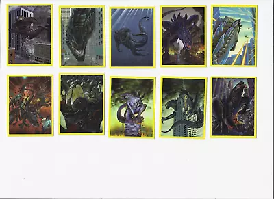Maggi Noodles Godzilla Set Of 10 Cards 1998 • $15