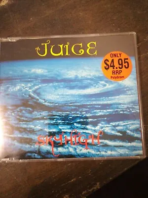 $9 • Buy Juice Skyhigh CD Single Aussie Progressive Funk Rock