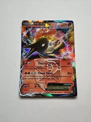 Pokémon TCG Moltres-EX Black & White 14/135 Holo Holo Rare EX • $2