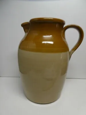 Antique Pearsons Of Chesterfield Large 8 Pt Pottery Stone Ware Pitcher Jug • $245
