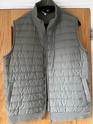 Mens M&S Autograph Gilet XXL Sage • £30