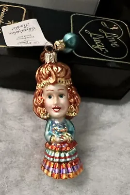 Radko I Love Lucy “ Petite Fortune Teller” Ornament NEW 2000 Limited • $100