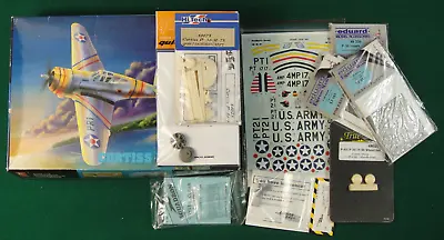 HobbyCraftscale 1/48:Curtiss P-36A/C  Plus 8 Detail Sets And 1 Extra Decals. • $65