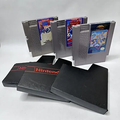 Capcom Mega Man 1 2 3  (Nintendo Entertainment System) - Authentic Tested • $149.99
